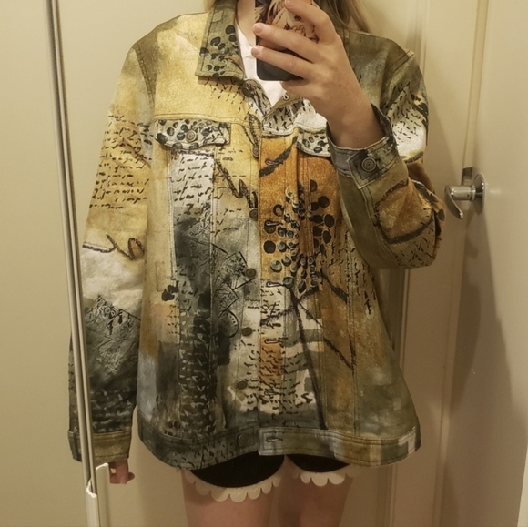 Dolcezza Sunflower Art Jacket - Picture 14 of 14